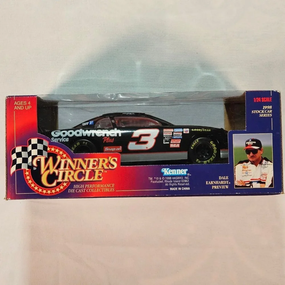 Dale Earnhardt #3 Goodwrench GM Parts Winner's Circle 1998 Stock Car 1:24 NIB